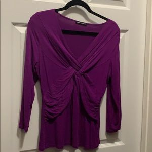 Wrap detail blouse